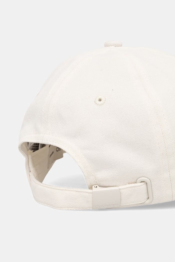 Accesorii Calvin Klein șapcă femeiască din bumbac LV04F5059G bej