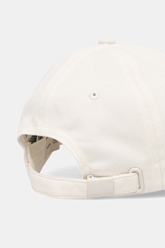 Accesorii Calvin Klein șapcă femeiască din bumbac LV04F5059G bej