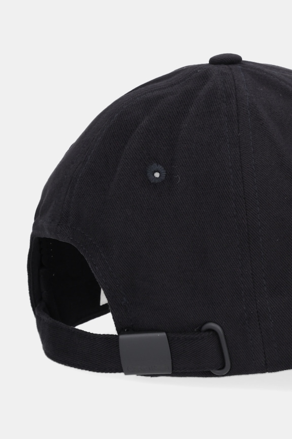 Doplnky Calvin Klein čiapka so šiltom dámska bavlnená LV04F5059G čierna