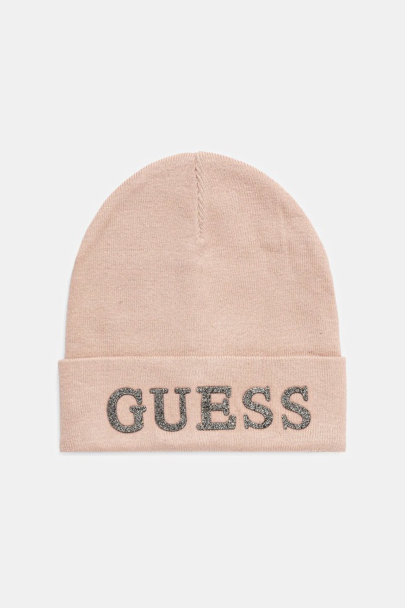 Guess czapka aplikacja pomarańczowy AW5398.POL01