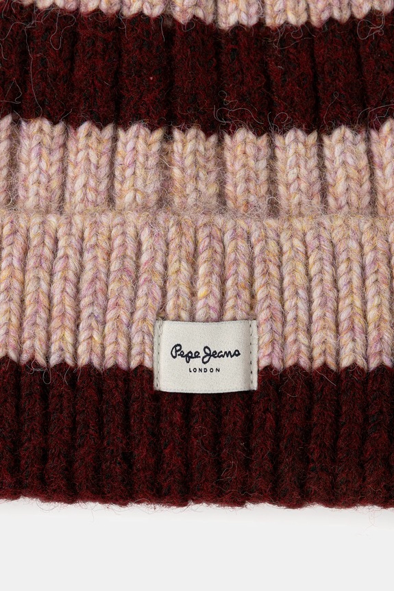 Αξεσουάρ Σκούφος Pepe Jeans PL0400003 μπορντό