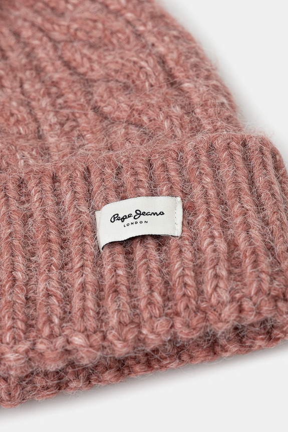 Dodatki Kapa s primesjo volne Pepe Jeans PL0400004 roza