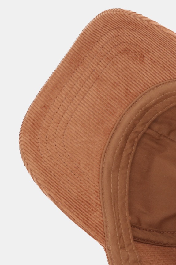 Baseball kapa iz rebrastega žameta Pepe Jeans rjava PL0400005