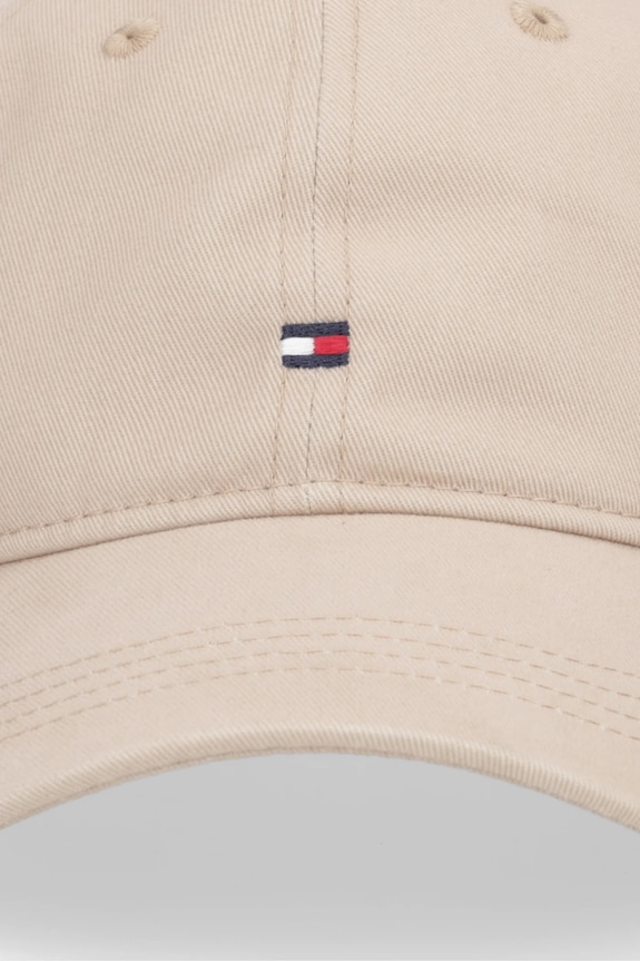 Tommy Hilfiger șapcă de damă din bumbac AW0AW17781 bej SS26