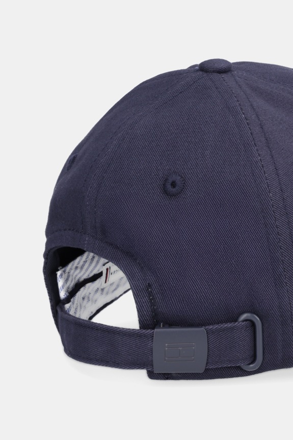 Accesorii Tommy Hilfiger șapcă de damă din bumbac AW0AW17781 bleumarin