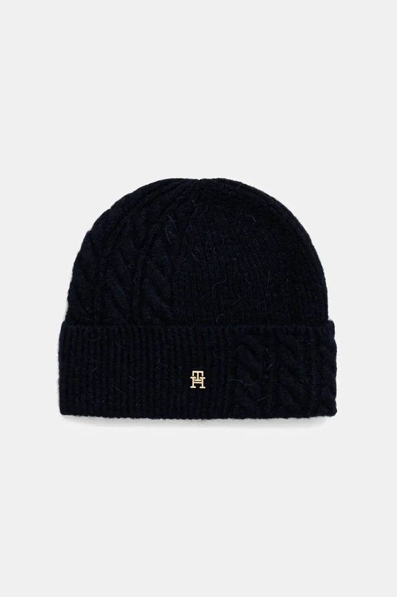 Tommy Hilfiger len ing közepesen vastag sötétkék AW0AW17784