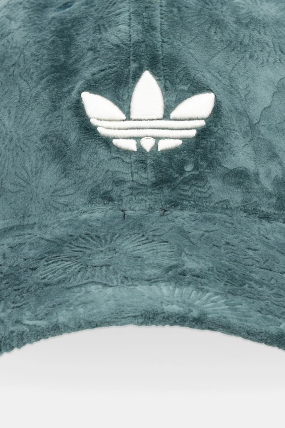 adidas Originals cappello da baseball in velluto Liberty JW8017 verde AW25