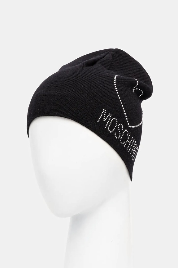 Accesorii Moschino căciulă de lână M3332.65451 negru