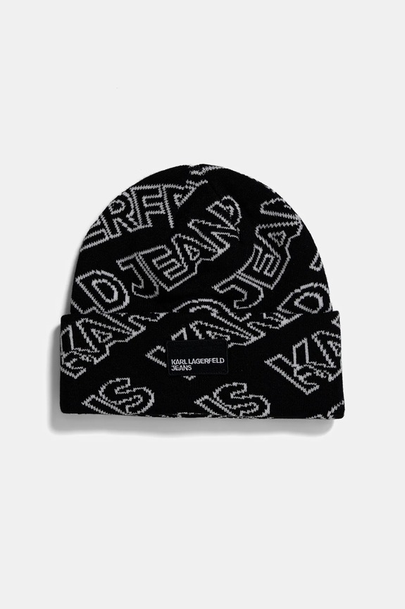 Kapa i šal Karl Lagerfeld Jeans A4W33074 crna AW25