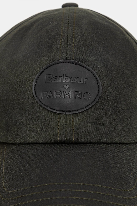Accesorii Barbour șapcă x Farm Rio LHA0596 verde
