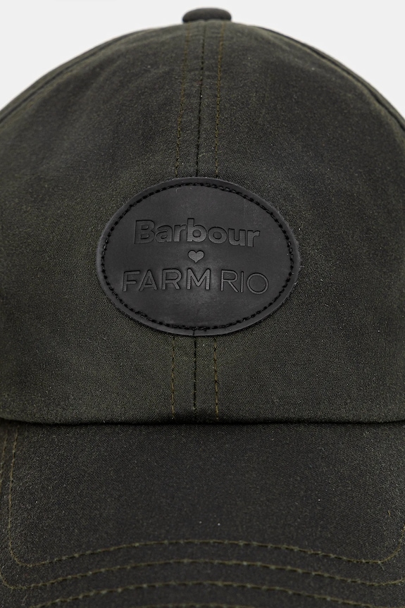 Accesorii Barbour șapcă x Farm Rio LHA0596 verde