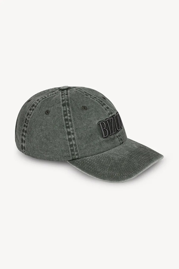 Accesorii Bizuu șapcă de baseball din bumbac ZANE ZANE.SZARY gri