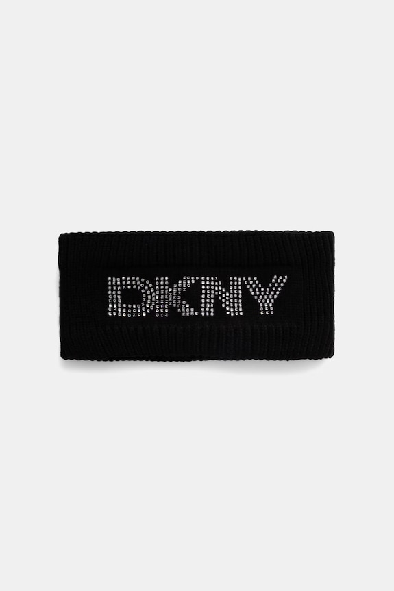 Dkny opaska aplikacja czarny D5KH1638