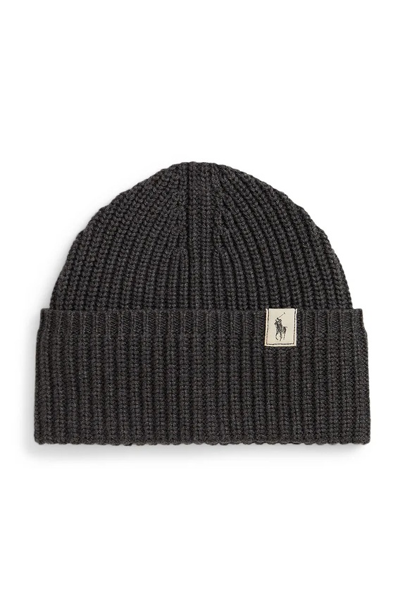 Pamučna kapa za djecu Polo Ralph Lauren pamuk siva 313950725005