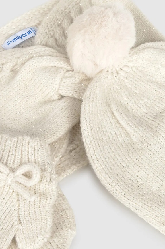 Mayoral set per bambini 10019.4A.Baby.9BYA beige AW25