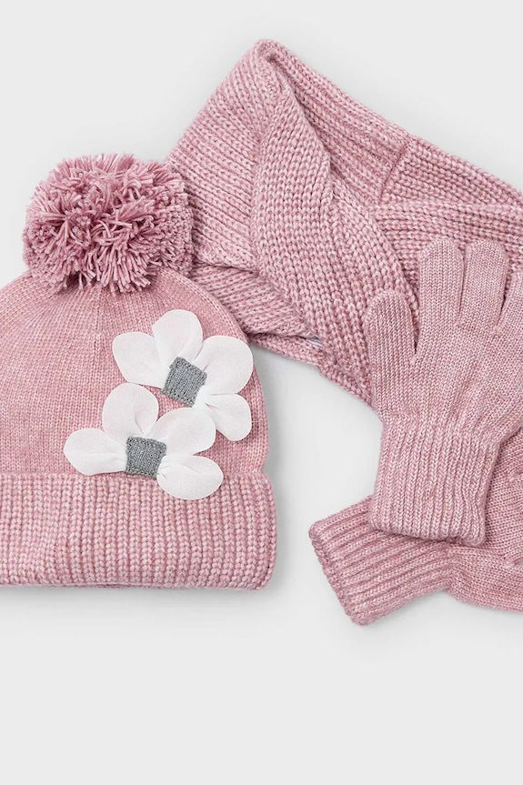 Dječji komplet Mayoral 10071.6L.Mini.9BYA roza AW25