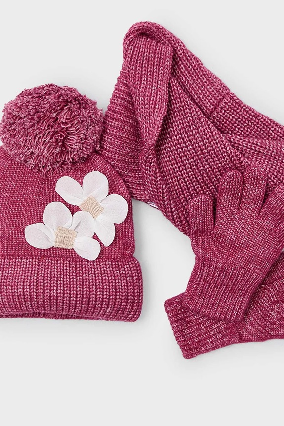 Dječji komplet Mayoral 10071.6L.Mini.9BYA bordo AW25