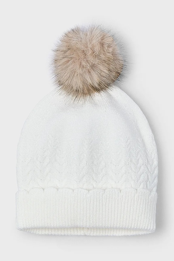 Mayoral czapka dziecięca beżowy 10075.6C.Mini.9BYA