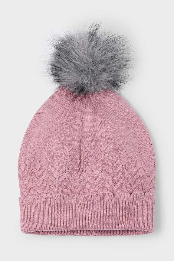 Mayoral czapka dziecięca różowy 10075.6C.Mini.9BYA