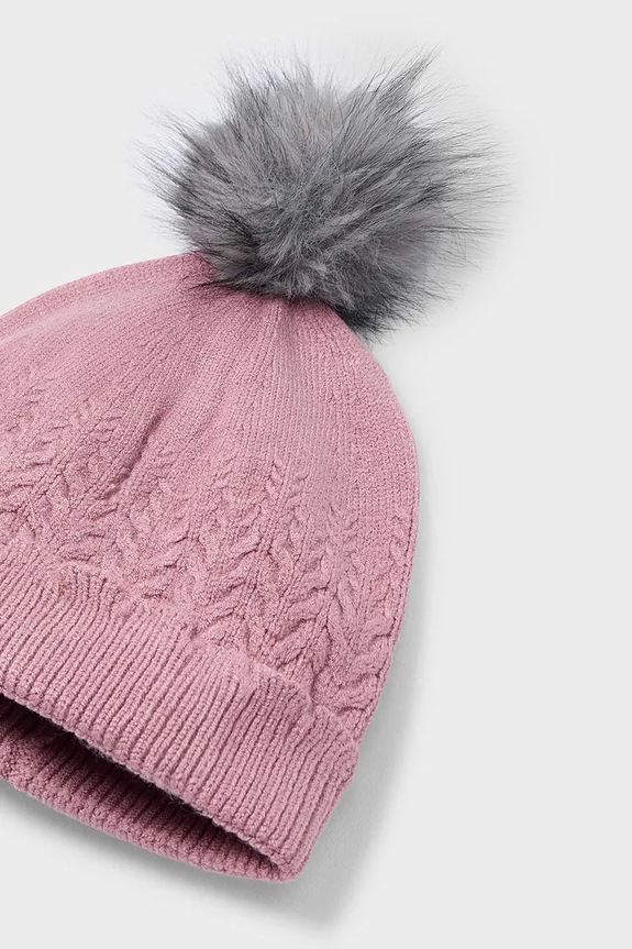 Mayoral czapka dziecięca 10075.6C.Mini.9BYA różowy AW25