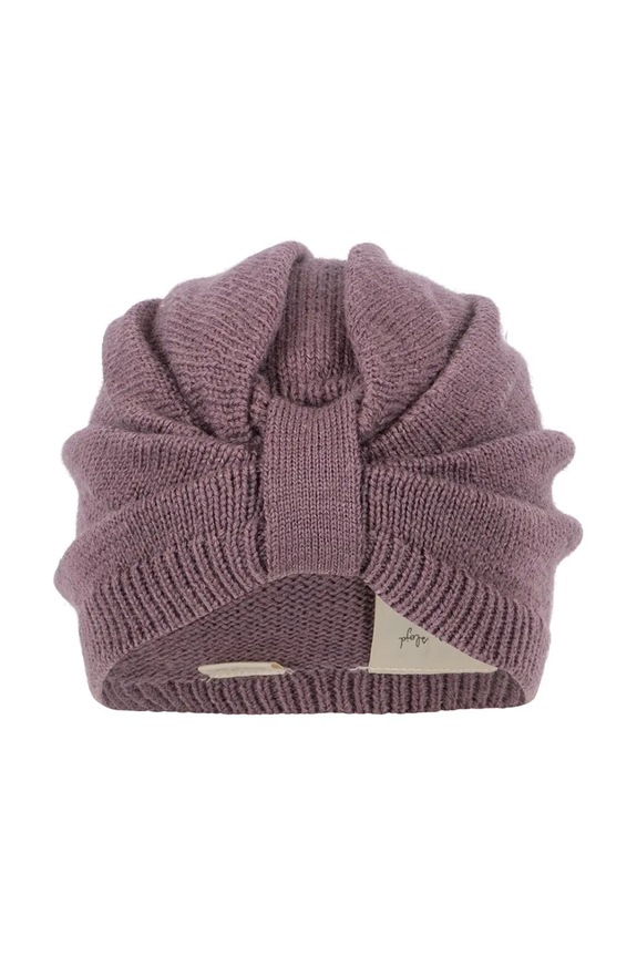 Konges Sløjd șapcă de lână pentru copii LOULI BONNET KS103498.9BYA violet AW25