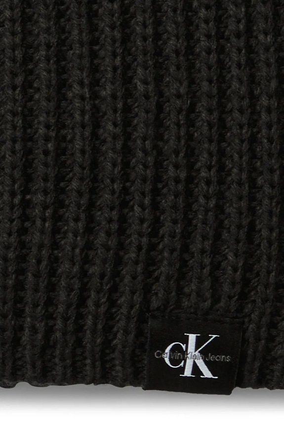 Κοριτσίστικα Παιδικό σκουφάκι και κασκόλ Calvin Klein Jeans IU0IU00638.9BYA μαύρο