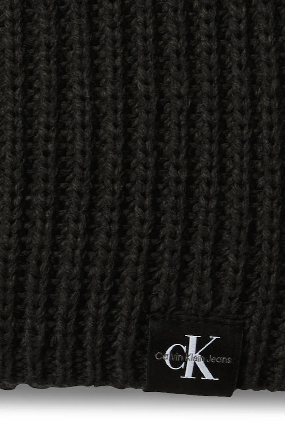 Κοριτσίστικα Παιδικό σκουφάκι και κασκόλ Calvin Klein Jeans IU0IU00638.9BYA μαύρο
