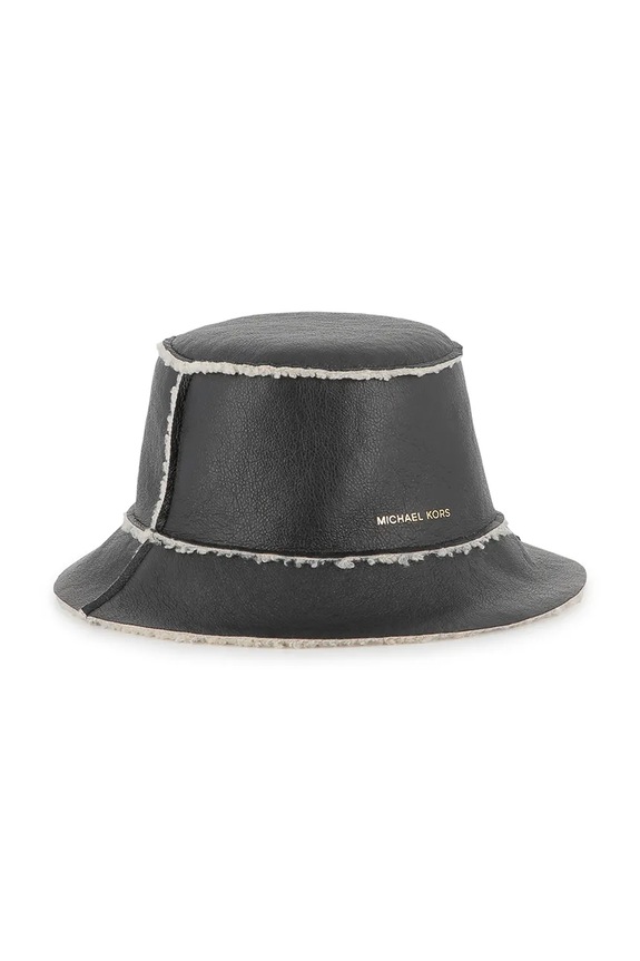 Michael Kors kapelusz dwustronny dziecięcy R30515.58 czarny AW25