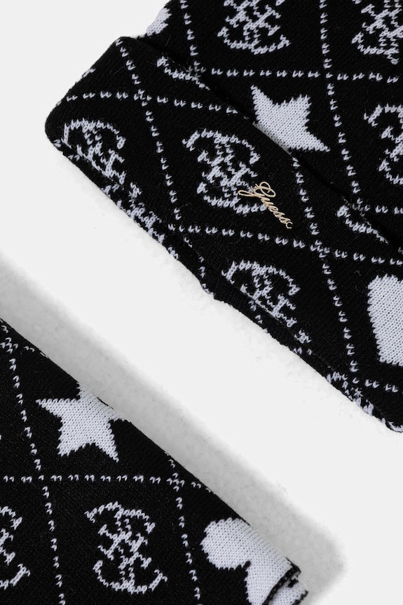 Detská čiapka a šál Guess 2-pak čierna J5BZ05.Z3H40.9BYA
