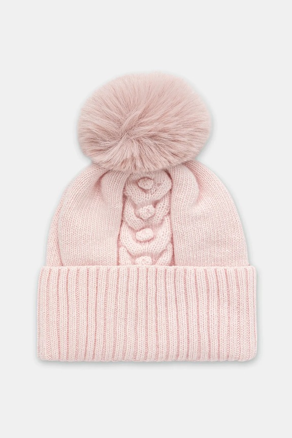 Jamiks cappello con lana per bambini CRETA II medio spessore rosa CRETA.m.II.N.g.JZI054.G
