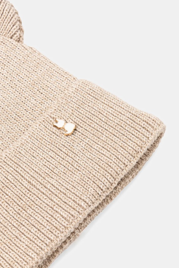 Detská čiapka Jamiks URSULINE URSULINE.Nak.g.JZI104.G béžová AW25