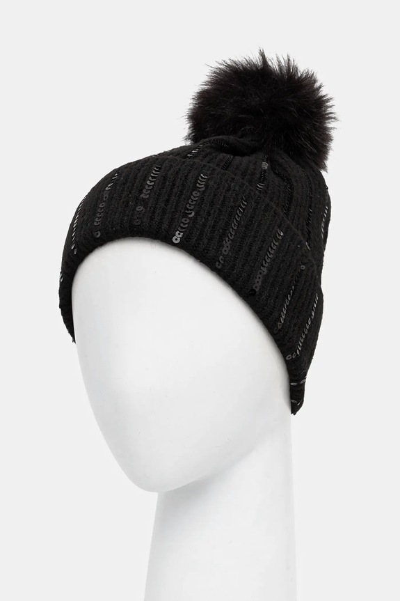 Fete United Colors of Benetton căciulă copii 65W8CA02X.G.Seasonal negru