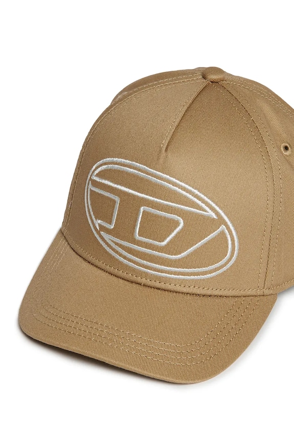 Băieți Diesel șapcă de baseball din bumbac pentru copii FRENDIL HAT J02132 bej