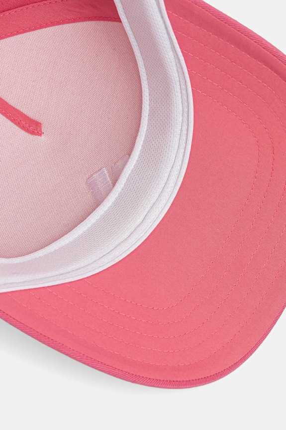 Παιδικό βαμβακερό καπέλο μπέιζμπολ adidas Performance ροζ JX1262