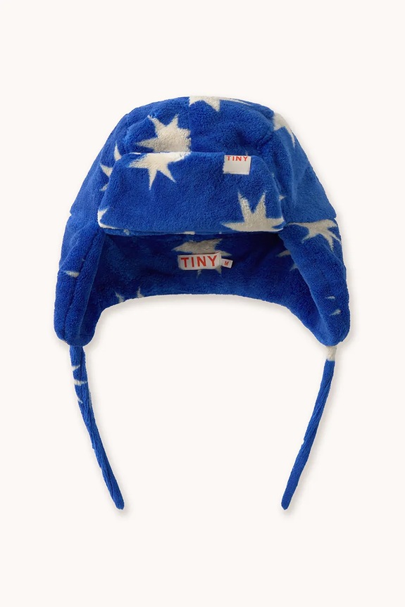 Tinycottons czapka dziecięca STARS EARFLAP BEANIE pozostałe granatowy AW25.575
