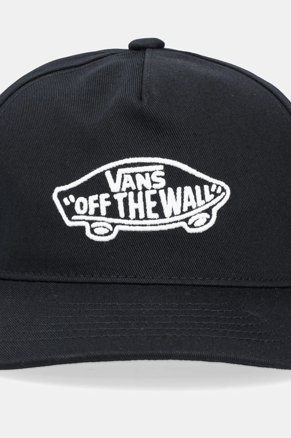 Vans șapcă de baseball din bumbac pentru copii Vans Classic Snapback VN000Q1ABLK1 negru AW25