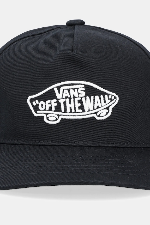 Vans șapcă de baseball din bumbac pentru copii Vans Classic Snapback VN000Q1ABLK1 negru AW25