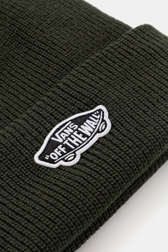 Dětská čepice Vans Vans Classic Cuff Beanie VN000Q1FEMU1 zelená AW25
