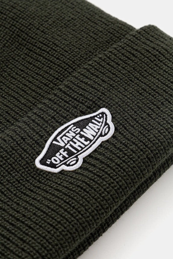 Dětská čepice Vans Vans Classic Cuff Beanie VN000Q1FEMU1 zelená AW25
