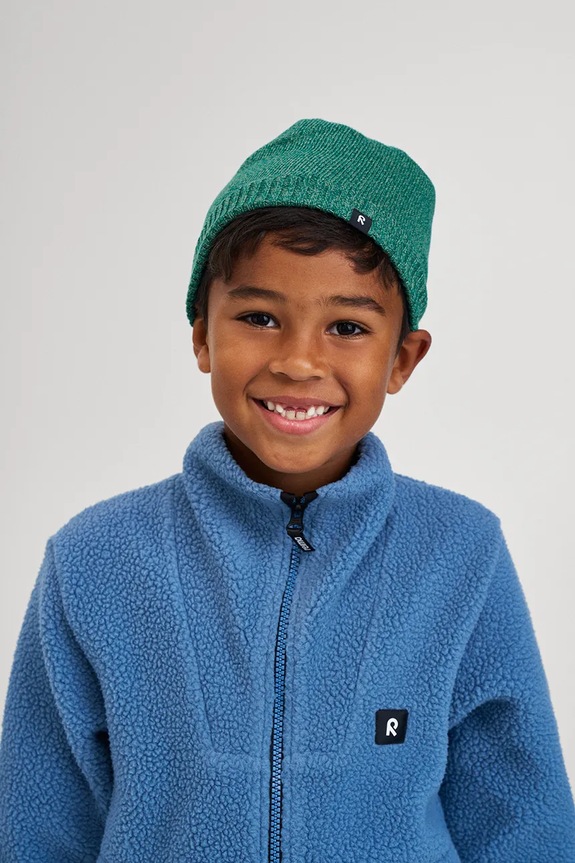 Pamučna kapa za djecu Reima Hattara zelena 5300057B.9BYA