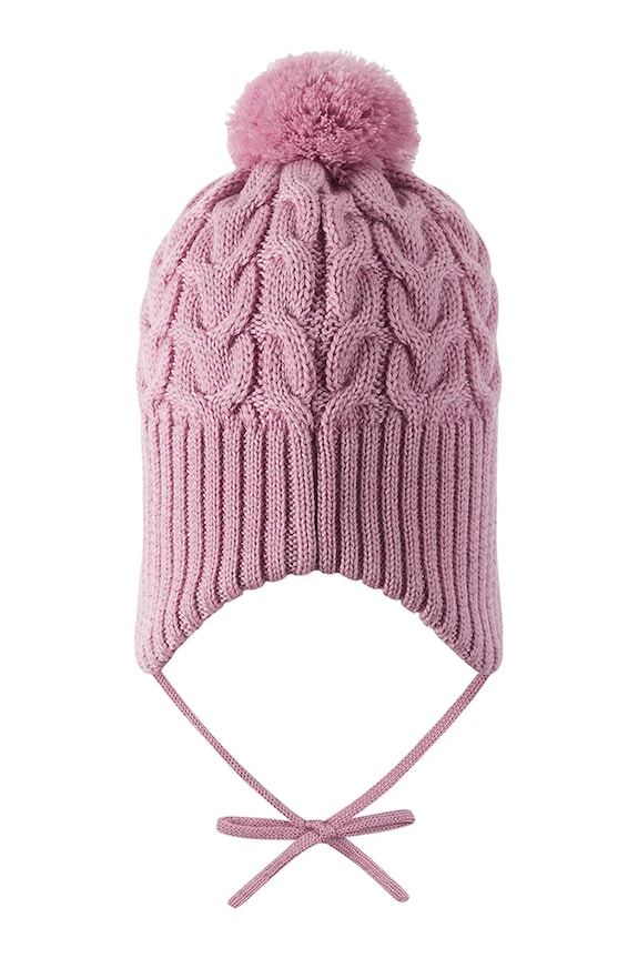 Reima cappello con lana per bambini Paljakka rosa 5300035C.9BYA