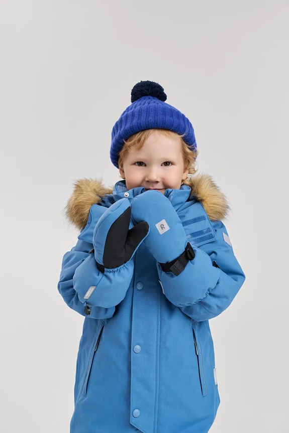 Reima cappello con lana per bambini Topsu medio spessore blu navy 5300227B.9BYA