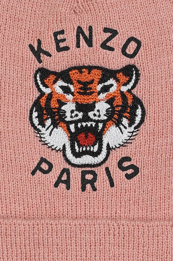 Băieți Kenzo Kids căciulă din amestec de cașmir pentru copii K61216.50.52 roz