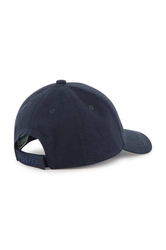 Detská bavlnená šiltovka Kenzo Kids K61218.54.56 tmavomodrá AW25