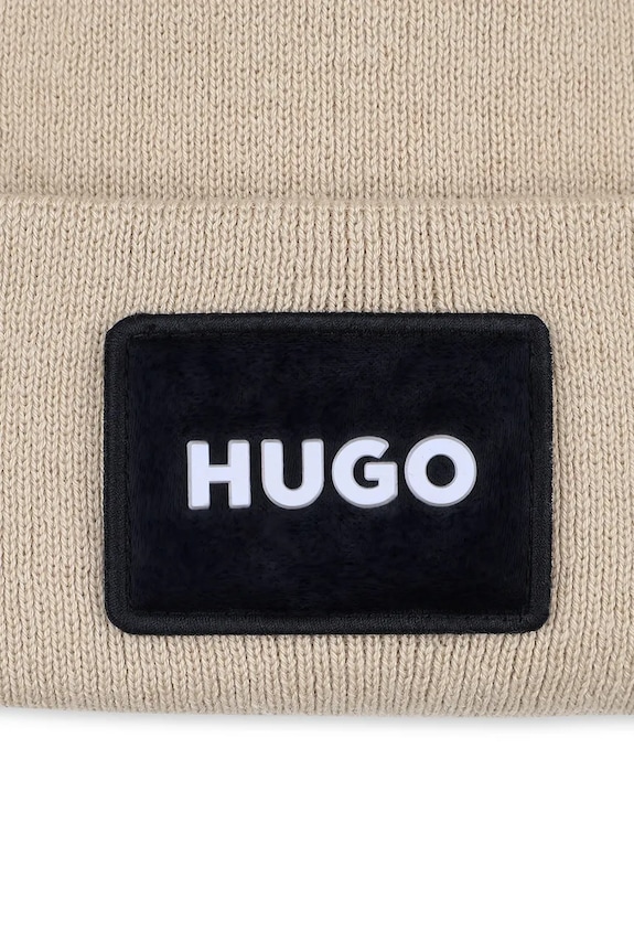 Chlapec Detská čiapka HUGO G00560.56.58 béžová