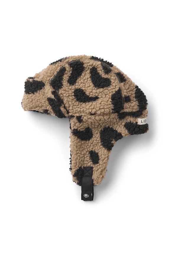 Detská čiapka Liewood Bravo Pile Hat LW18673.9BYA hnedá AW25