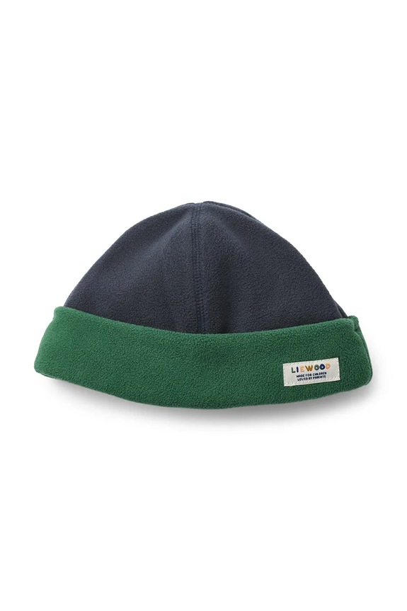 Dětská čepice Liewood Luciano Fleece Beanie LW20109.9BYA námořnická modř AW25