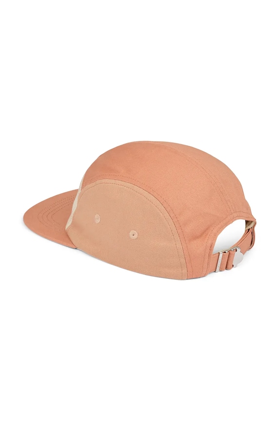 Liewood czapka z daszkiem bawełniana dziecięca Rory Printed Cap LW20388.9BYA pomarańczowy AW25