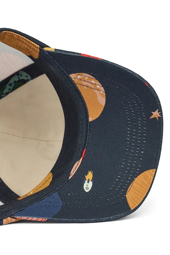 BIMBA Liewood cappello con visiera in cotone bambini Danny Cap LW20389.9BYA blu navy
