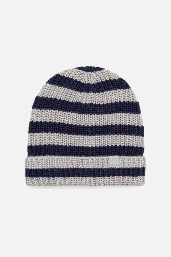 Παιδικός σκούφος United Colors of Benetton άλλο γκρί 1370HA00C.P.seasonal